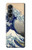 S2389 Hokusai The Great Wave off Kanagawa Hülle Schutzhülle Taschen für Samsung Galaxy Z Fold 4