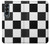 S2492 Black and White Check Hülle Schutzhülle Taschen für Samsung Galaxy Z Fold 4