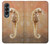 S2674 Seahorse Skeleton Fossil Hülle Schutzhülle Taschen für Samsung Galaxy Z Fold 4