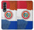 S3017 Paraguay Flag Hülle Schutzhülle Taschen für Samsung Galaxy Z Fold 4
