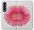 S3044 Vintage Pink Gerbera Daisy Hülle Schutzhülle Taschen für Samsung Galaxy Z Fold 4