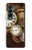 S3172 Gold Clock Live Hülle Schutzhülle Taschen für Samsung Galaxy Z Fold 4