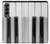 S3524 Piano Keyboard Hülle Schutzhülle Taschen für Samsung Galaxy Z Fold 4