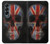 S3848 United Kingdom Flag Skull Hülle Schutzhülle Taschen für Samsung Galaxy Z Fold 4