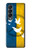 S3857 Peace Dove Ukraine Flag Hülle Schutzhülle Taschen für Samsung Galaxy Z Fold 4