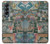 S3909 Vintage Poster Hülle Schutzhülle Taschen für Samsung Galaxy Z Fold 4