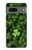 S0358 Clover Lucky Leaf Hülle Schutzhülle Taschen für Google Pixel 7