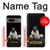 S0878 Black Bear Hülle Schutzhülle Taschen für Google Pixel 7