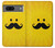 S1145 Yellow Mustache Sun Hülle Schutzhülle Taschen für Google Pixel 7
