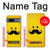 S1145 Yellow Mustache Sun Hülle Schutzhülle Taschen für Google Pixel 7