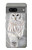 S1566 Snowy Owl White Owl Hülle Schutzhülle Taschen für Google Pixel 7