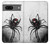 S2386 Black Widow Spider Hülle Schutzhülle Taschen für Google Pixel 7