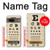 S2502 Eye Exam Chart Decorative Decoupage Poster Hülle Schutzhülle Taschen für Google Pixel 7