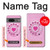 S2847 Pink Retro Rotary Phone Hülle Schutzhülle Taschen für Google Pixel 7