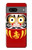 S3045 Japan Good Luck Daruma Doll Hülle Schutzhülle Taschen für Google Pixel 7