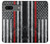S3687 Firefighter Thin Red Line American Flag Hülle Schutzhülle Taschen für Google Pixel 7