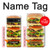 S0790 Hamburger Hülle Schutzhülle Taschen für Google Pixel 7 Pro