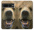 S0840 Grizzly Bear Face Hülle Schutzhülle Taschen für Google Pixel 7 Pro