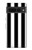 S2297 Black and White Vertical Stripes Hülle Schutzhülle Taschen für Google Pixel 7 Pro