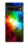 S2312 Colorful Rainbow Space Galaxy Hülle Schutzhülle Taschen für Google Pixel 7 Pro