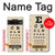 S2502 Eye Exam Chart Decorative Decoupage Poster Hülle Schutzhülle Taschen für Google Pixel 7 Pro