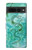 S2653 Dragon Green Turquoise Stone Graphic Hülle Schutzhülle Taschen für Google Pixel 7 Pro