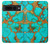 S2688 Aqua Copper Turquoise Gemstone Graphic Hülle Schutzhülle Taschen für Google Pixel 7 Pro