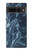 S2799 Light Blue Marble Stone Graphic Printed Hülle Schutzhülle Taschen für Google Pixel 7 Pro