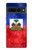 S3022 Haiti Flag Hülle Schutzhülle Taschen für Google Pixel 7 Pro