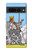 S3068 Tarot Card Queen of Swords Hülle Schutzhülle Taschen für Google Pixel 7 Pro