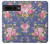 S3265 Vintage Flower Pattern Hülle Schutzhülle Taschen für Google Pixel 7 Pro