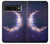 S3324 Crescent Moon Galaxy Hülle Schutzhülle Taschen für Google Pixel 7 Pro