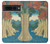 S3348 Utagawa Hiroshige The Monkey Bridge Hülle Schutzhülle Taschen für Google Pixel 7 Pro