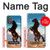 S0934 Wild Black Horse Hülle Schutzhülle Taschen für Motorola Moto G Power 2022, G Play 2023