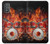 S1431 Skull Drum Fire Rock Hülle Schutzhülle Taschen für Motorola Moto G Power 2022, G Play 2023