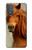 S1595 Beautiful Brown Horse Hülle Schutzhülle Taschen für Motorola Moto G Power 2022, G Play 2023