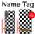 S1611 Black and White Check Chess Board Hülle Schutzhülle Taschen für Motorola Moto G Power 2022, G Play 2023