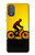 S2385 Bicycle Bike Sunset Hülle Schutzhülle Taschen für Motorola Moto G Power 2022, G Play 2023
