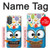 S2521 Cute Nerd Owl Cartoon Hülle Schutzhülle Taschen für Motorola Moto G Power 2022, G Play 2023