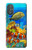 S2568 Sea Seabed Fish Corals Underwater Ocean Hülle Schutzhülle Taschen für Motorola Moto G Power 2022, G Play 2023