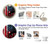S2989 USA America Soccer Hülle Schutzhülle Taschen für Motorola Moto G Power 2022, G Play 2023