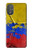 S3306 Colombia Flag Vintage Football Graphic Hülle Schutzhülle Taschen für Motorola Moto G Power 2022, G Play 2023