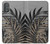 S3692 Gray Black Palm Leaves Hülle Schutzhülle Taschen für Motorola Moto G Power 2022, G Play 2023