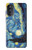 S0213 Van Gogh Starry Nights Hülle Schutzhülle Taschen für Motorola Moto G52, G82 5G