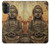 S0344 Buddha Rock Carving Hülle Schutzhülle Taschen für Motorola Moto G52, G82 5G