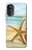 S1117 Starfish on the Beach Hülle Schutzhülle Taschen für Motorola Moto G52, G82 5G