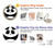 S2085 Panda Minimalist Hülle Schutzhülle Taschen für Motorola Moto G52, G82 5G