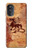S2485 Dragon Metal Texture Graphic Printed Hülle Schutzhülle Taschen für Motorola Moto G52, G82 5G