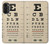 S2502 Eye Exam Chart Decorative Decoupage Poster Hülle Schutzhülle Taschen für Motorola Moto G52, G82 5G