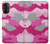 S2525 Pink Camo Camouflage Hülle Schutzhülle Taschen für Motorola Moto G52, G82 5G